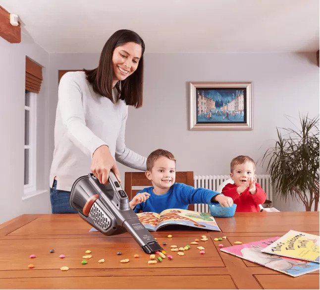 Портативний BLACK&DECKER акум. пилосос BHHV520BT