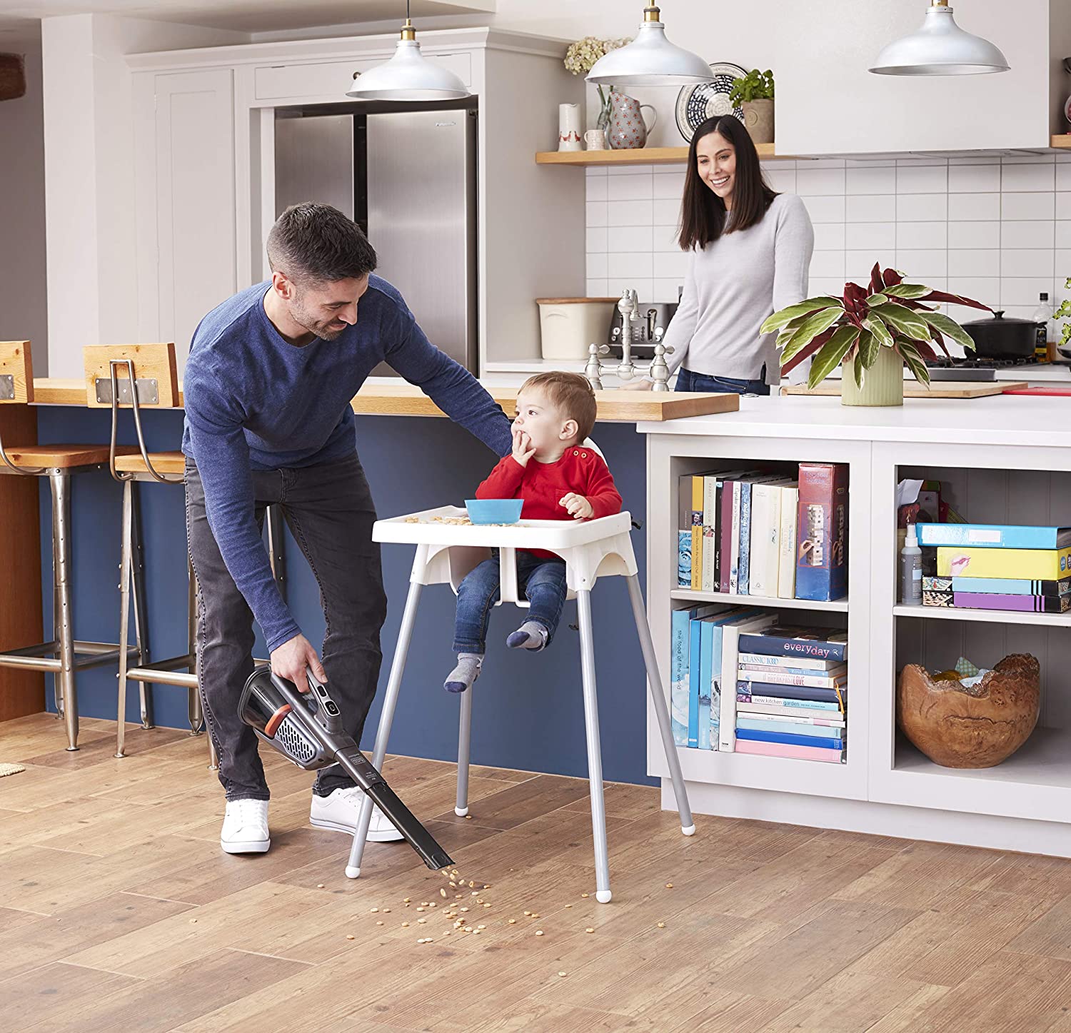 Портативний BLACK&DECKER акум. пилосос BHHV520JF