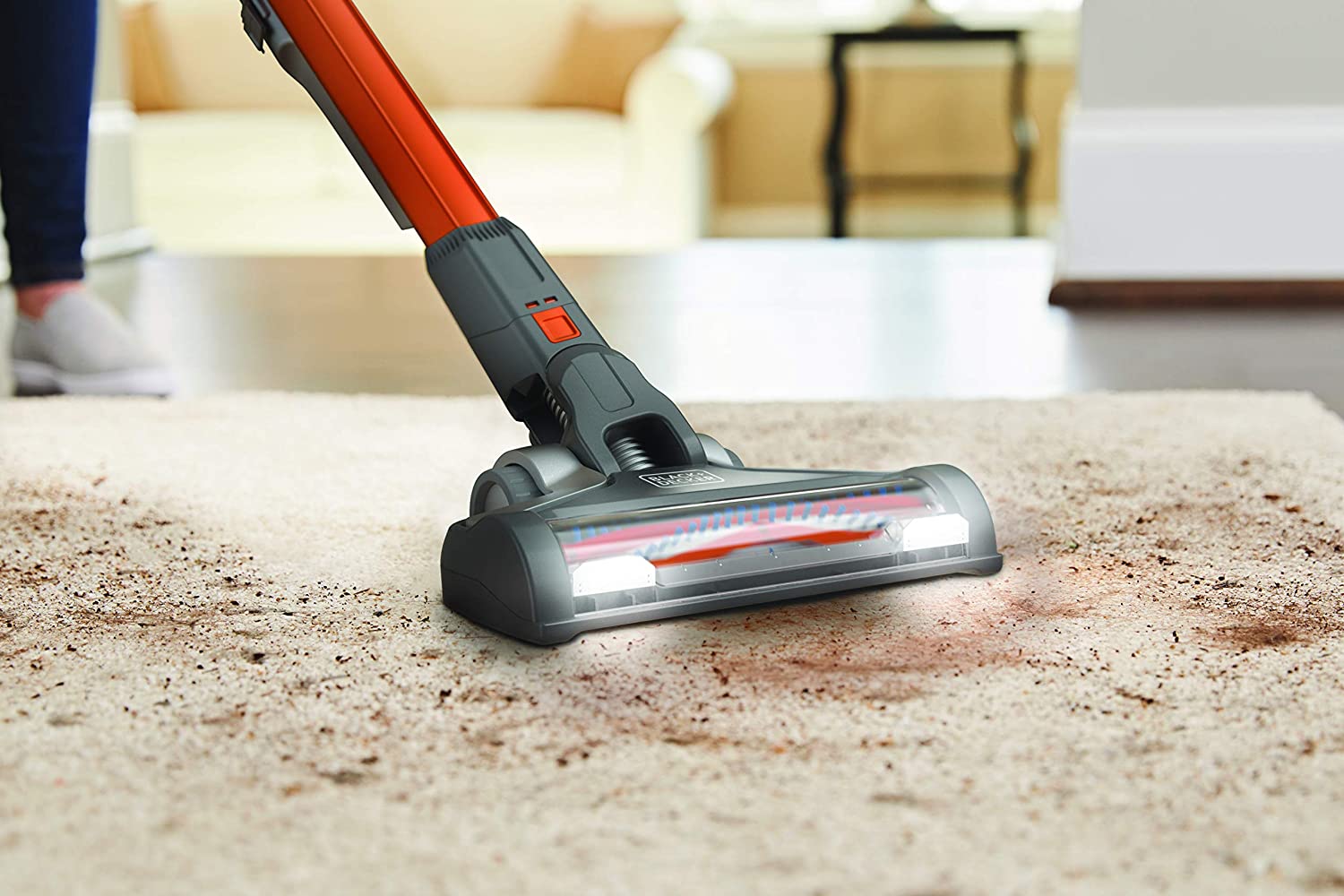 Портативний BLACK&DECKER акум. електровіник BHFEV182C