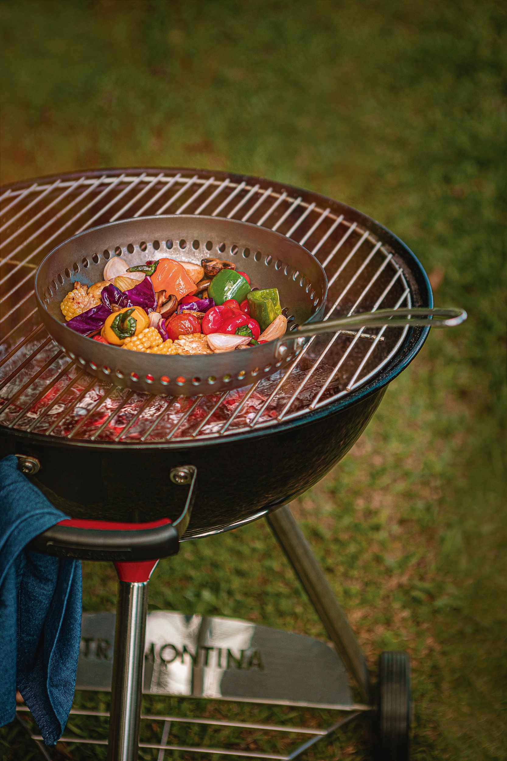 Барбекю TRAMONTINA Barbecue сковорода ВОК для гриля 26 см (20847/026)