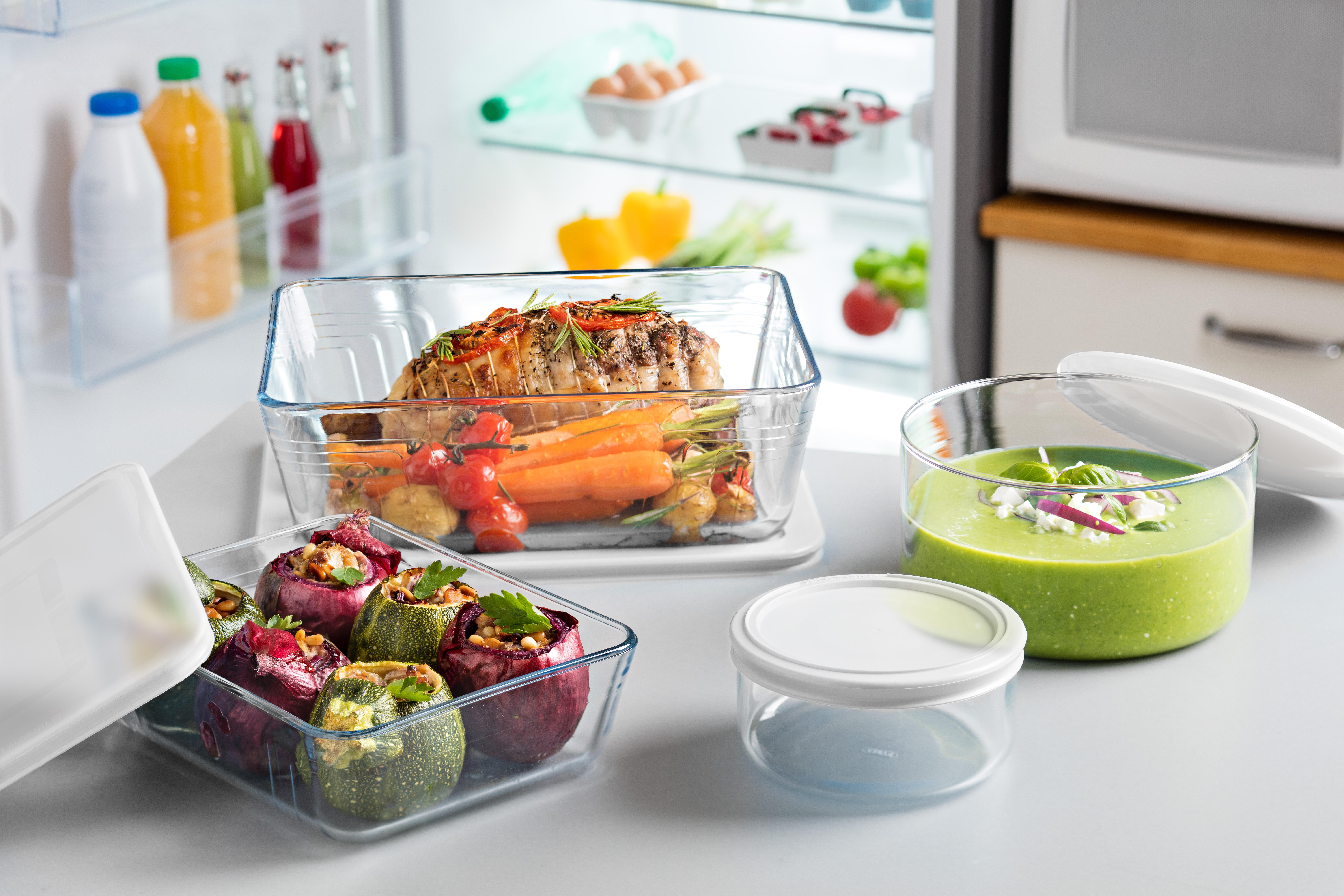 Форма с/к PYREX Cook&Freez н-р 2шт форм з кр прям 242P+243P (912S951/7646)