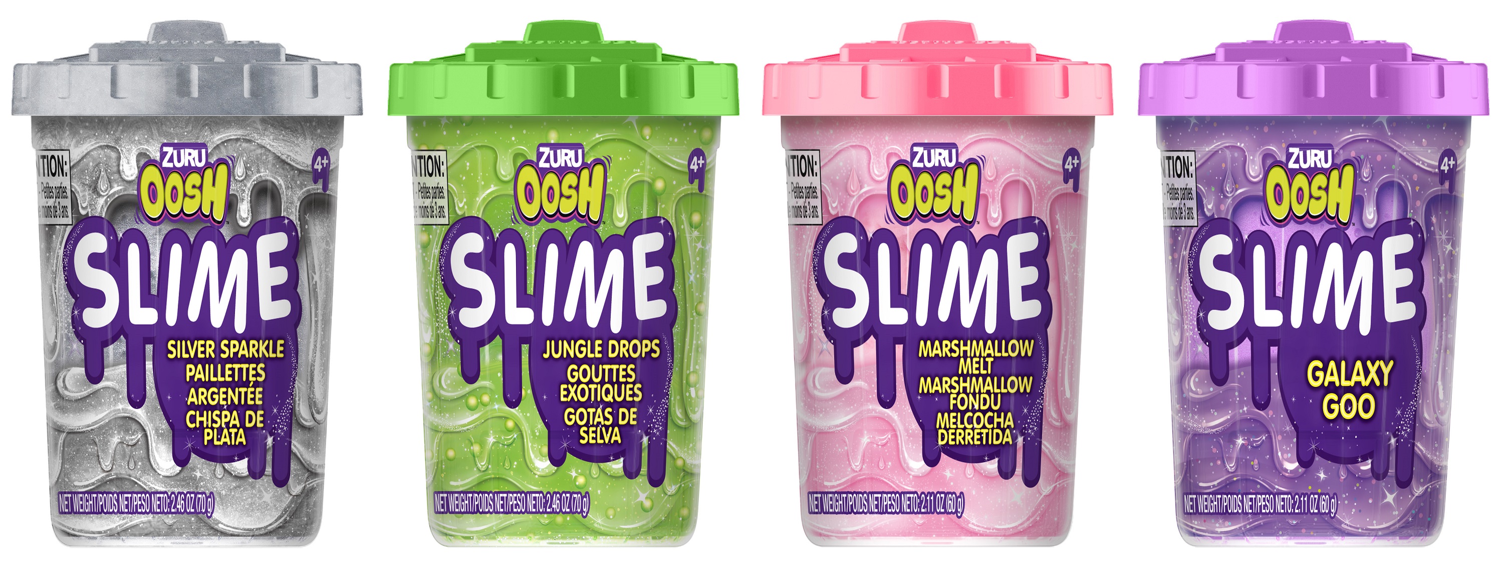 Слайм Zuru Oosh 4 види (ДУ)