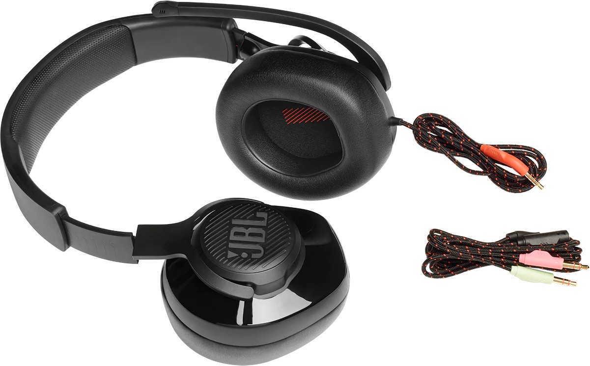 Гарнітура JBL QUANTUM 200 Black (JBLQUANTUM200BLK) (6652487)