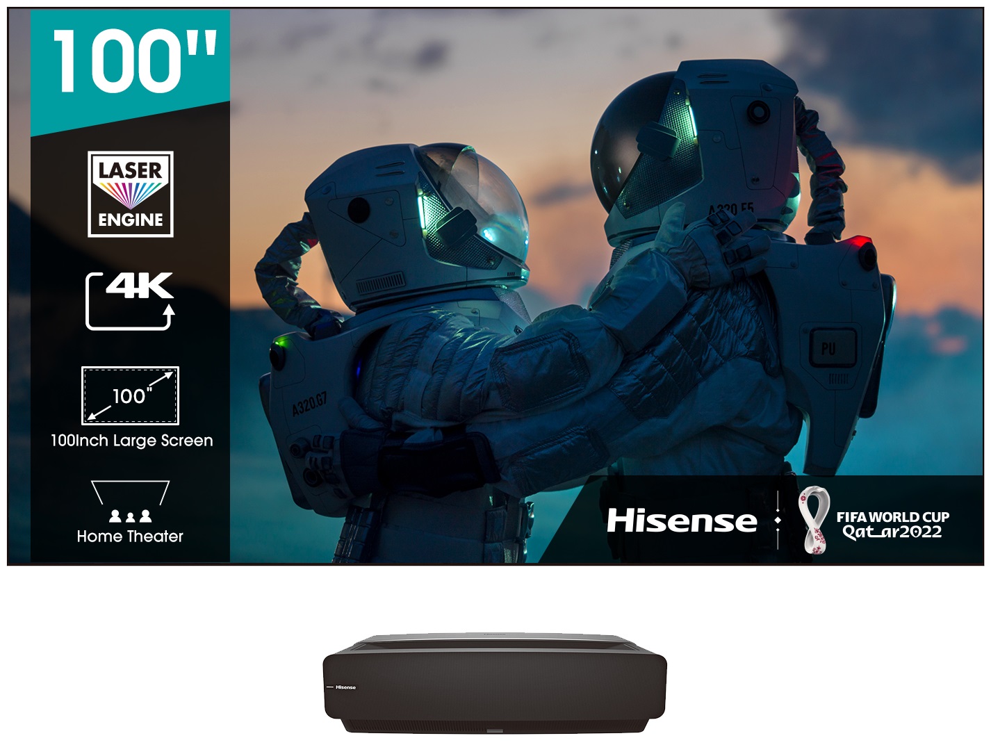 LED-телевізор Hisense HE100L5
