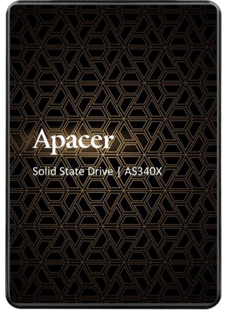 SSD внутрішні APACER AS340X 240GB SATAIII 3D NAND (AP240GAS340XC-1)