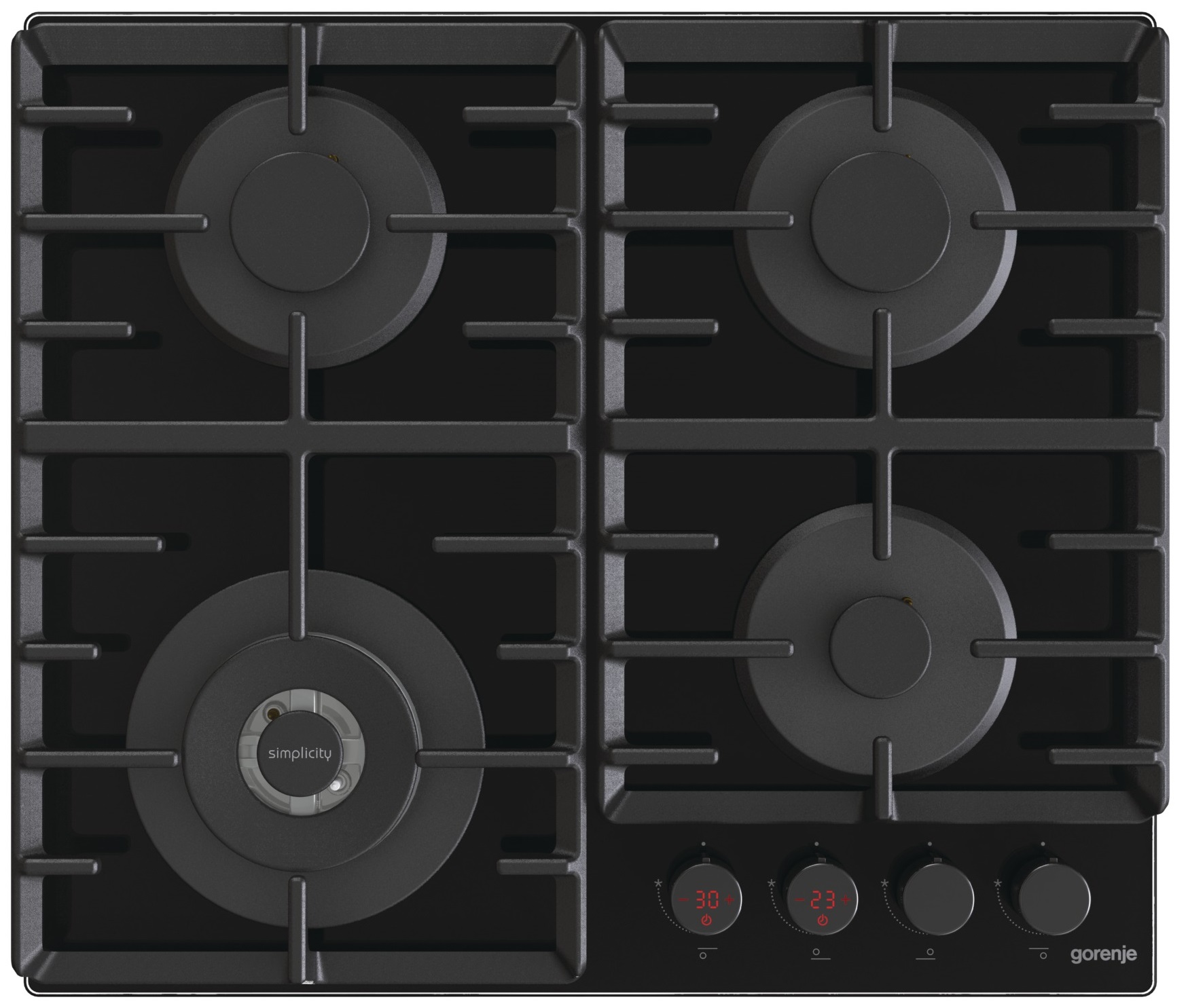 Газова варильна поверхня Gorenje GKTW642SYB (BG6BB-G2B)