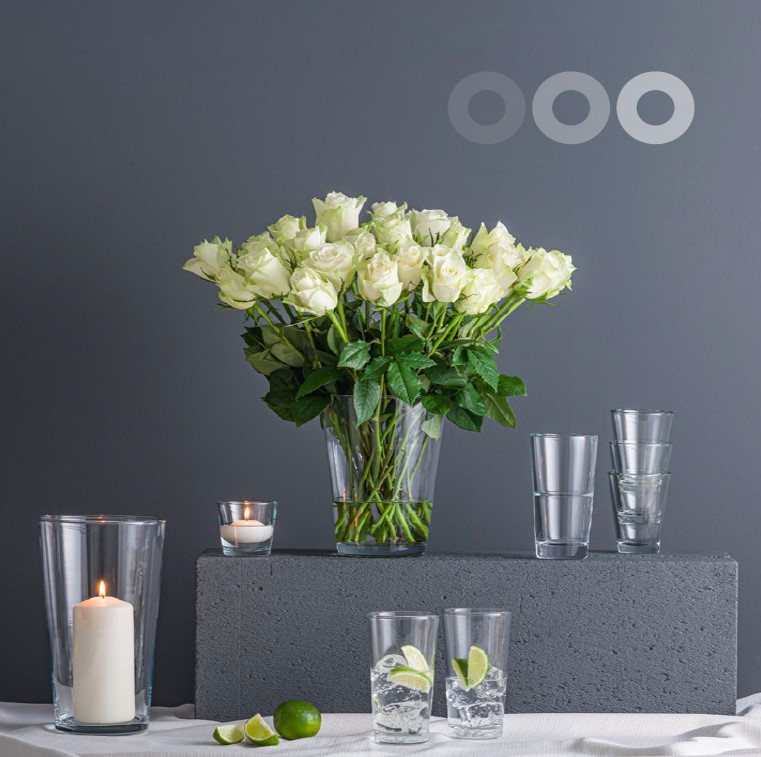 Ваза TRENDGLASS VIGGO 25 см (35310) — фото 2