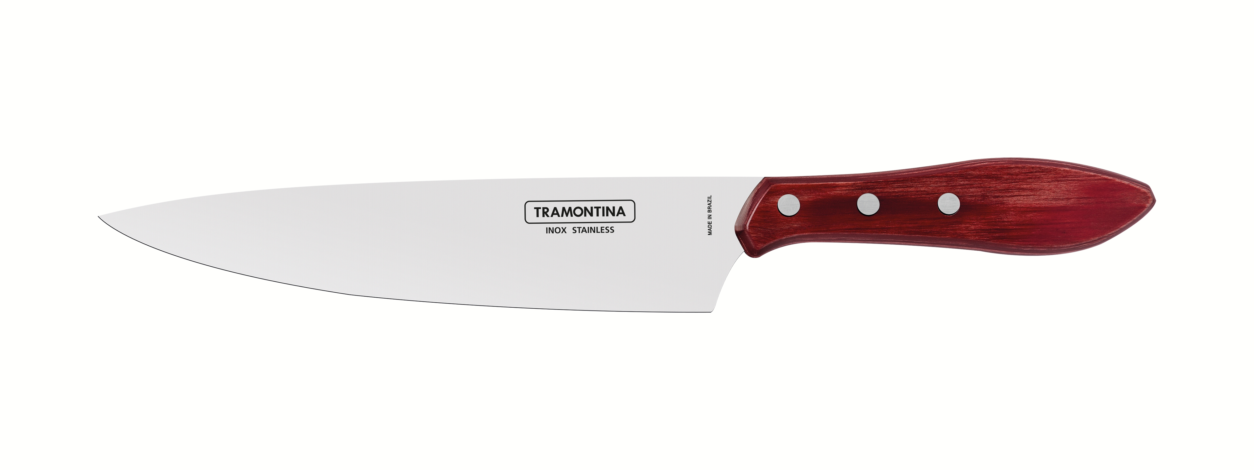 Ніж TRAMONTINA Barbecue POLYWOOD д/м'яса 203мм (шир.) (чер.дер)інд.уп (21189/178)