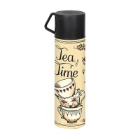 Термос HEREVIN CAP Brown Tea Time 0.4 л (161712-012) (1540728)