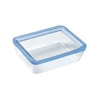 Форма с / к PYREX Pure Glass 0.8 л прямокут.19x14x5см скл.криш (241A000) (1416090)