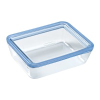 Форма с / к PYREX Pure Glass 1.6 л прямокут.22x17x6см скл.криш (242A000) (1415015)