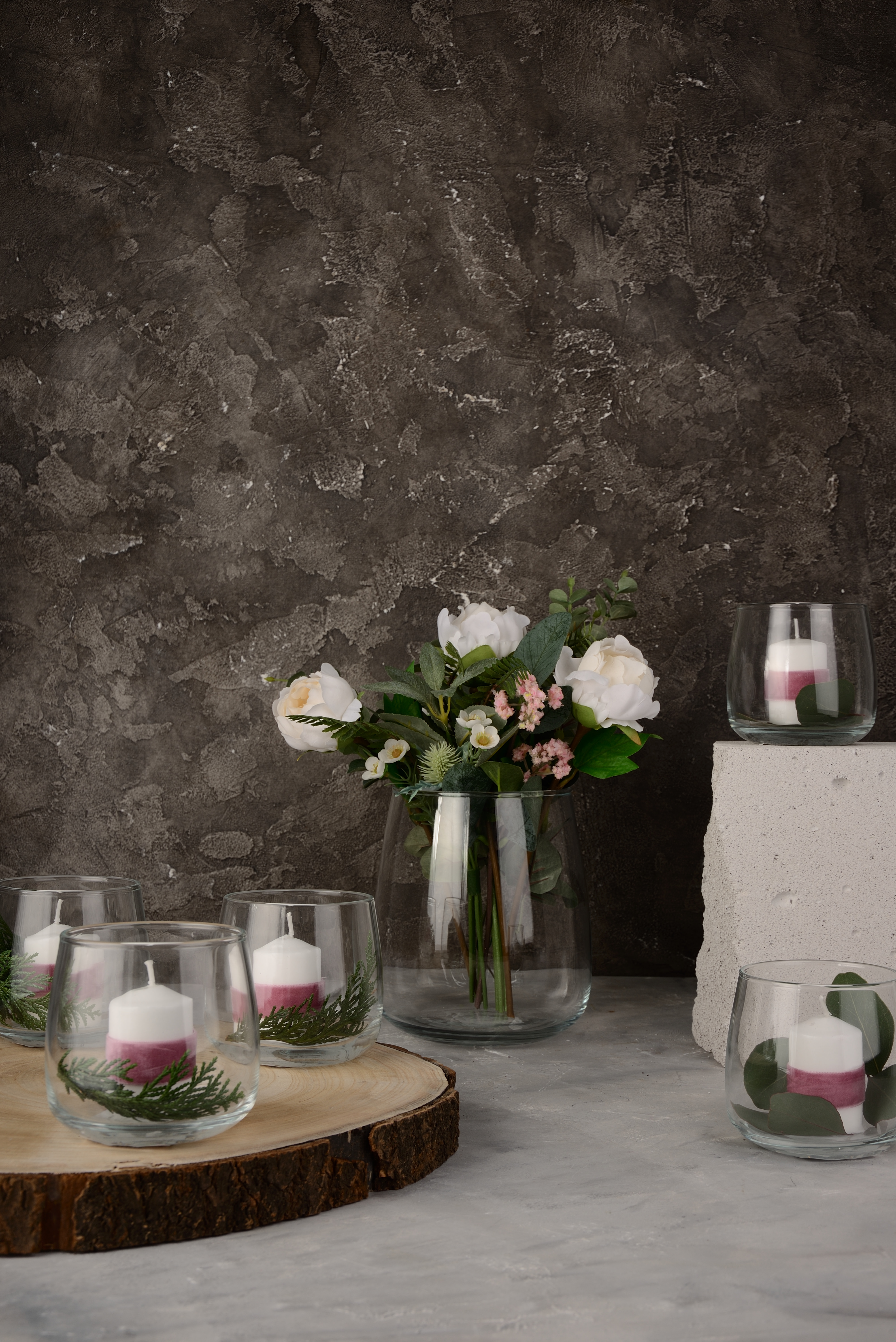 Ваза TRENDGLASS OLAV /17 см (35012)