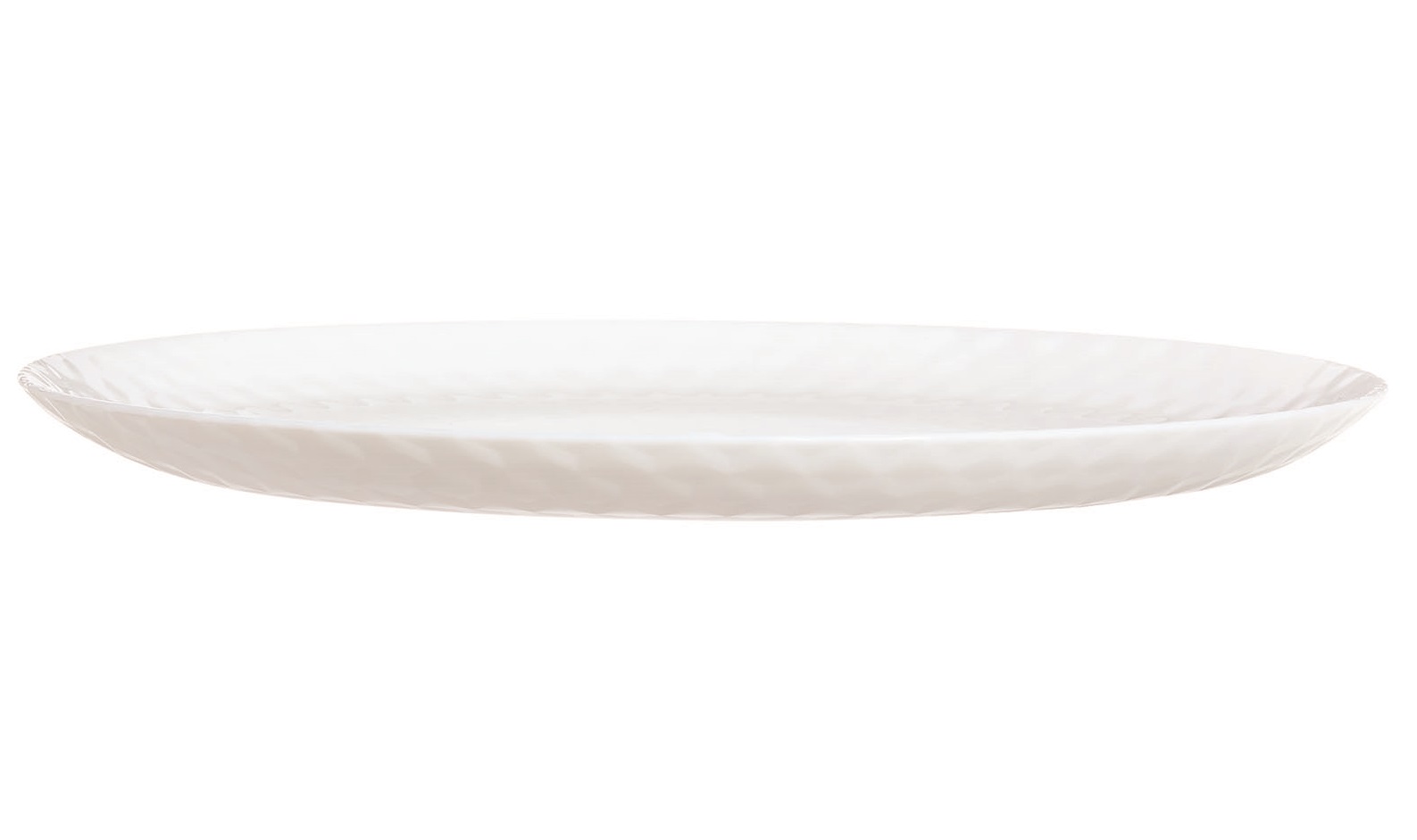Тарілка LUMINARC PAMPILLE WHITE /25 см /обід. (Q4655)
