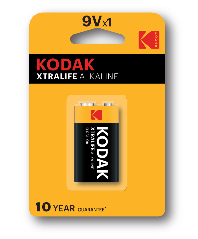 Батарейка KODAK XtraLife alk 6LR61 1шт.