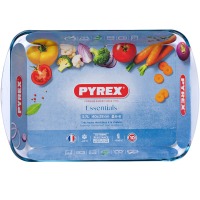 Форма с / к PYREX ESSENTIALS склянна прям. 40х27х6см (3.7л) (239B000 / 7646) (1416443)