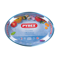 Форма с / к PYREX ESSENTIALS склянна овал. 30х21х6см (2л) (345B000 / 7644) (1415828)