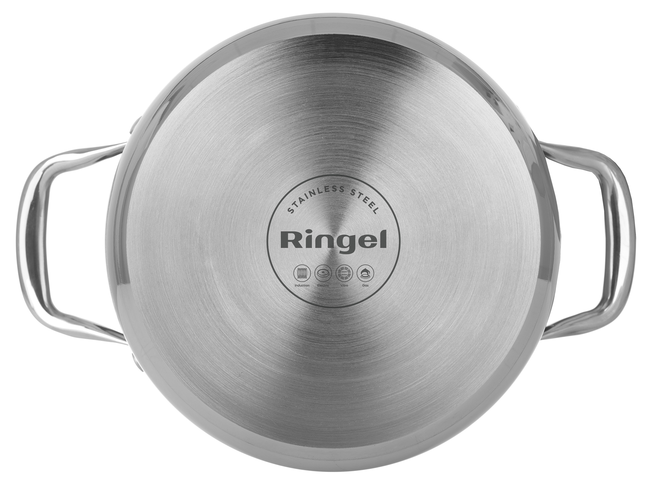 Каструля RINGEL Hanover 22 см (4.5л) з кришкою (RG-2005/1-22)
