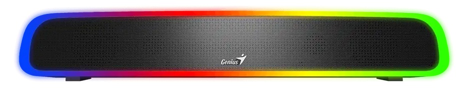 Акустика Genius USB SoundBar 200BT, 4W, Bluetooth, RGB, Black (6809767)