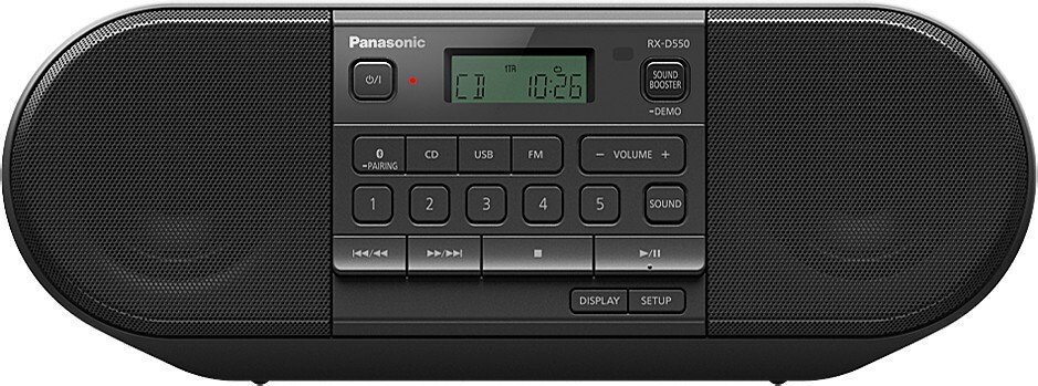 Магнітола Panasonic RX-D550GS-K (6793773)