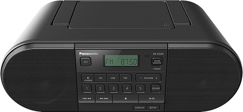 Магнітола Panasonic RX-D550GS-K (6793773)
