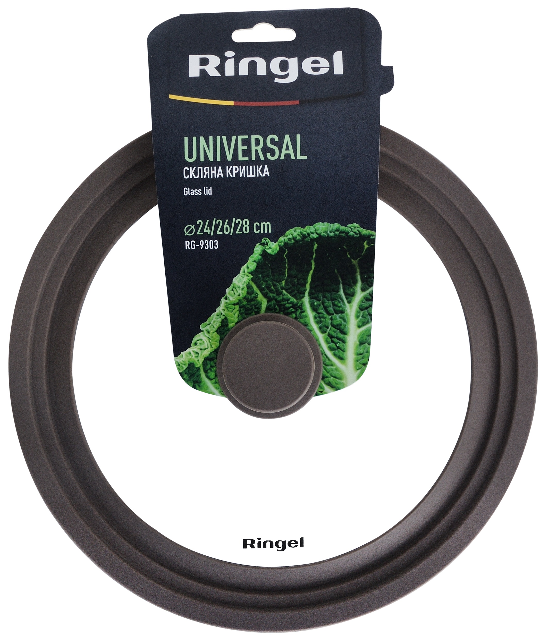 Кришка RINGEL Universal багаторозмірна силікон 24/26/28см (RG-9303)