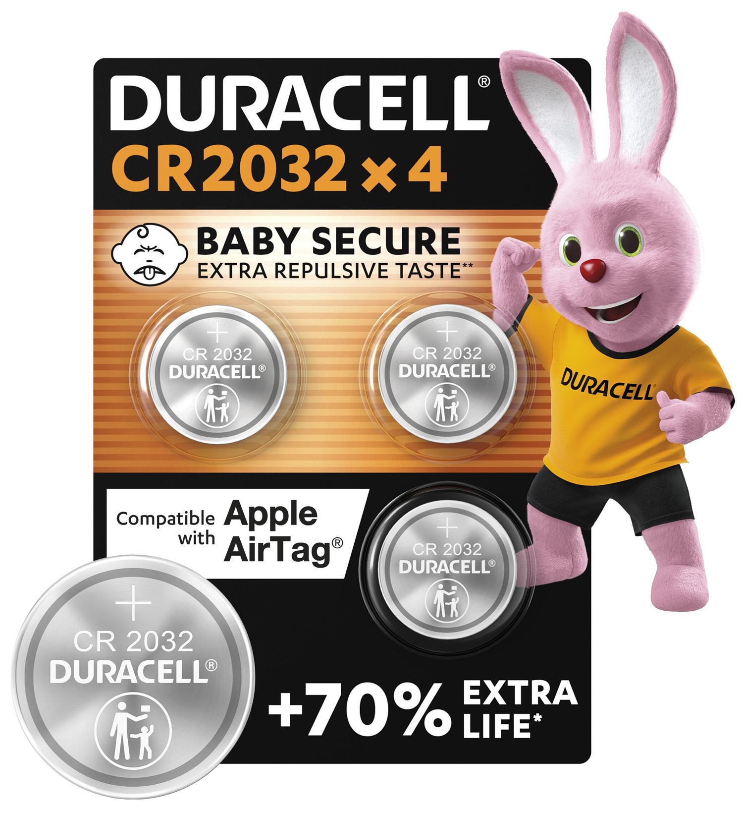 Батарейка DURACELL DL2032 DSN уп. 4шт.