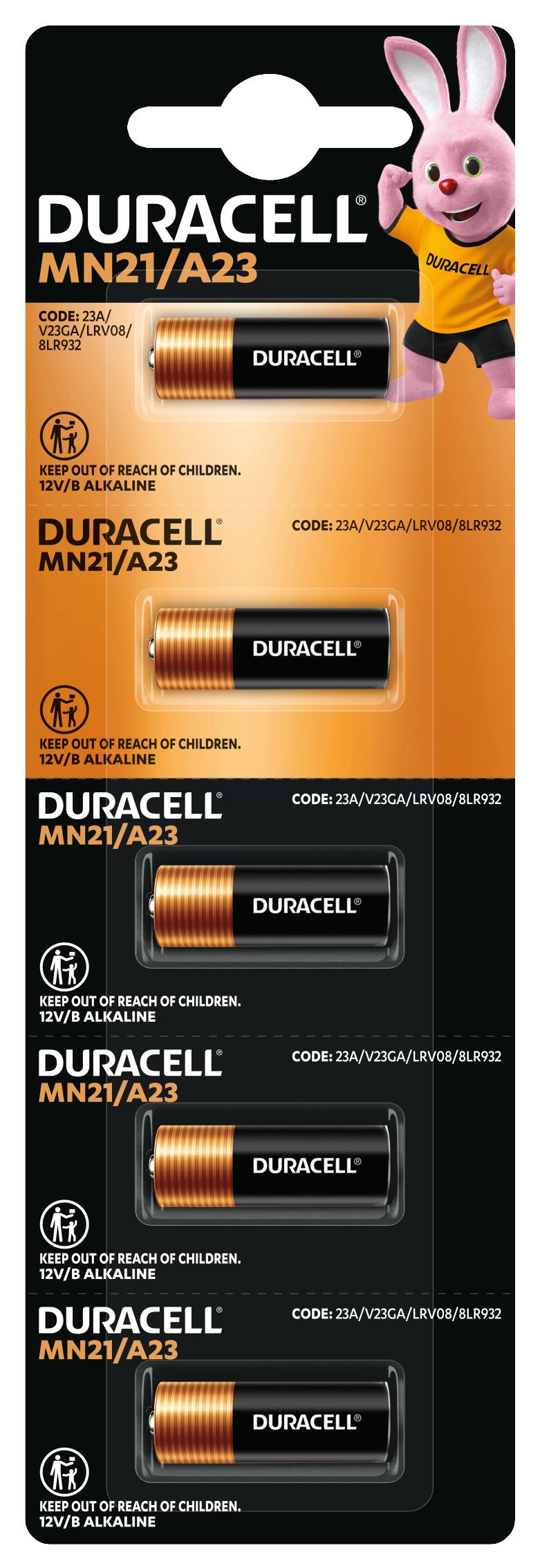 Батарейка DURACELL MN21 уп. 1х5 шт.
