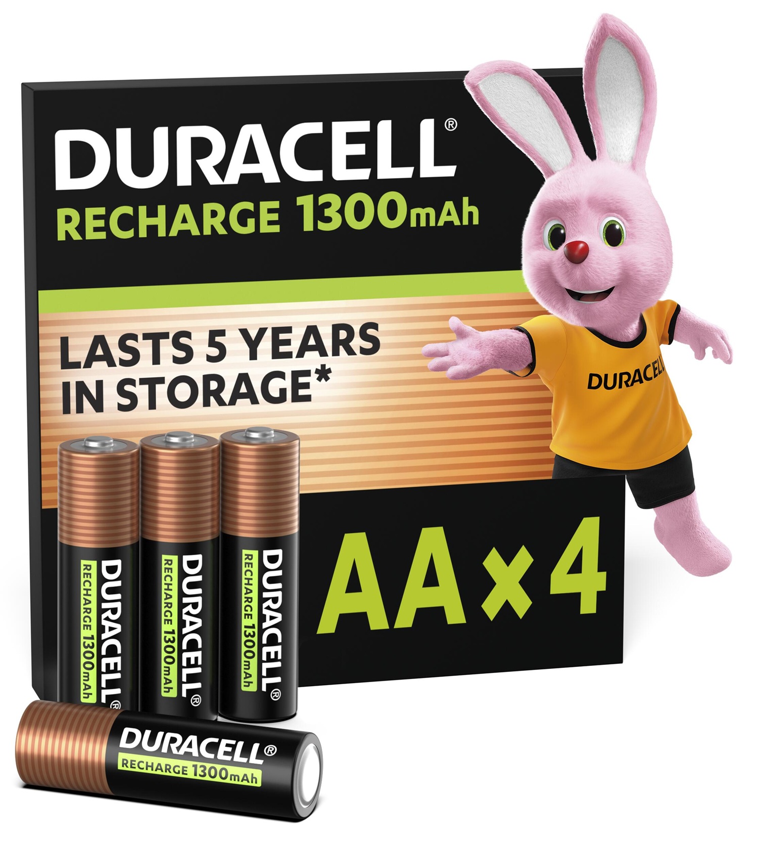 Акумулятор DURACELL HR6 (AA) 1300mAh уп. 4 шт