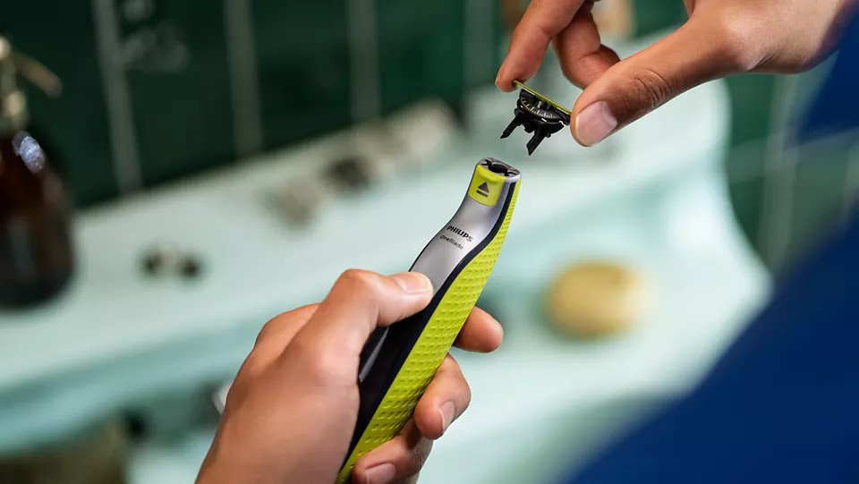 Тример PHILIPS QP410/50 OneBlade Змінне лезо, 1 шт