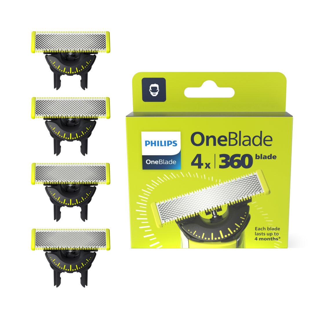 Тример PHILIPS QP410/50 OneBlade Змінне лезо, 1 шт