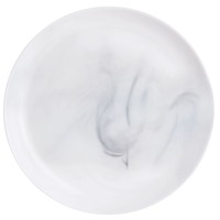 Тарілка LUMINARC DIWALI MARBLE WHITE / 25 см / обід. (Q8840) (1419138)