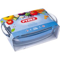 Каструля с / к PYREX ESSENTIALS склянна прямокут. 4.3л +2.2л упак (466A000 / 7643) (1416959)