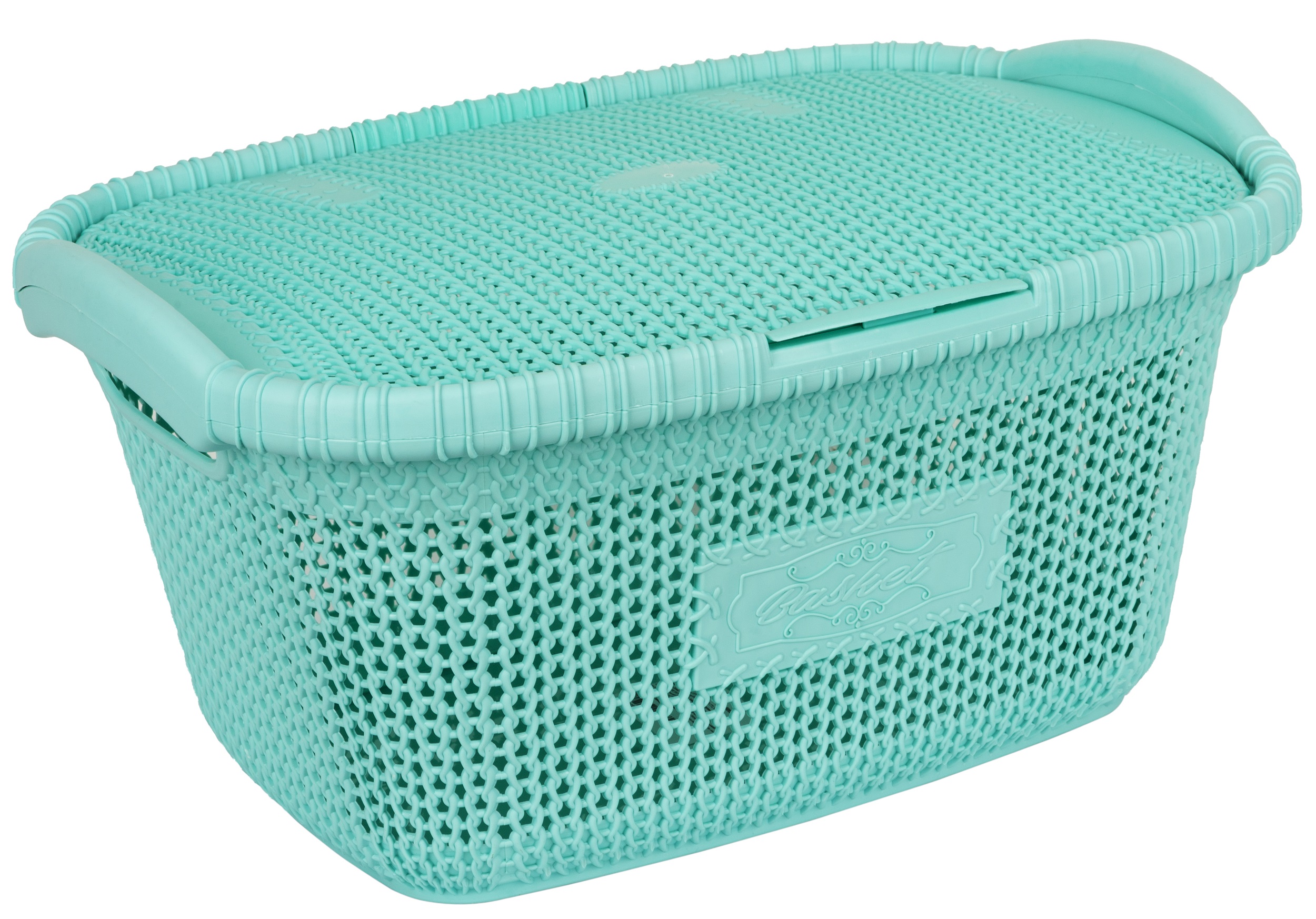 Кошик для білизни Violet House 1002 Віолетта Soft Mint 28 л