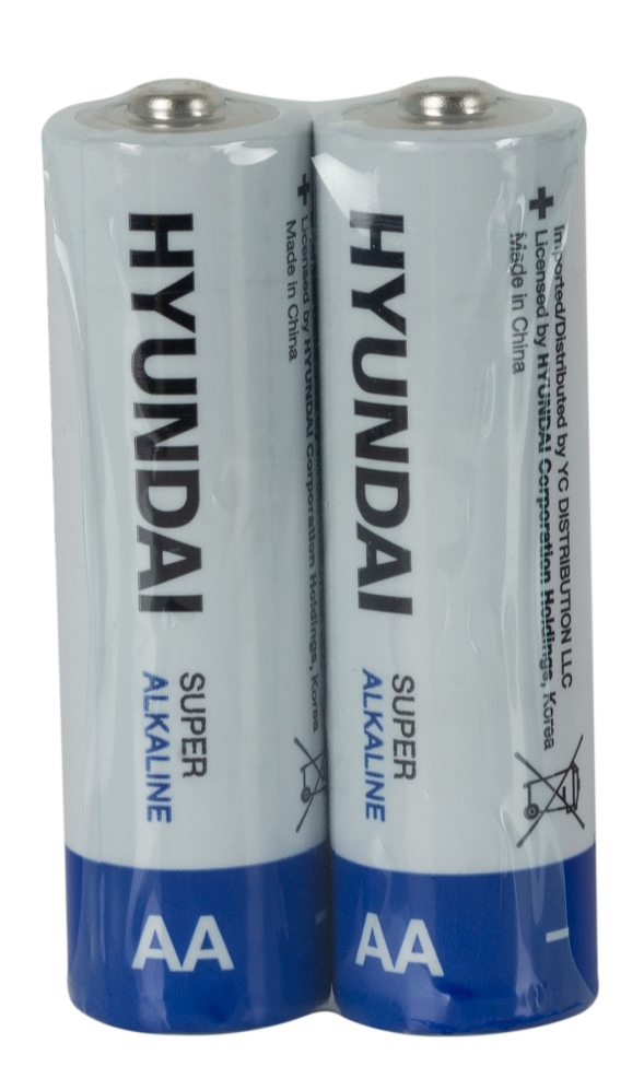 Батарейка HYUNDAI LR6 AA Shrink 2 Alkaline