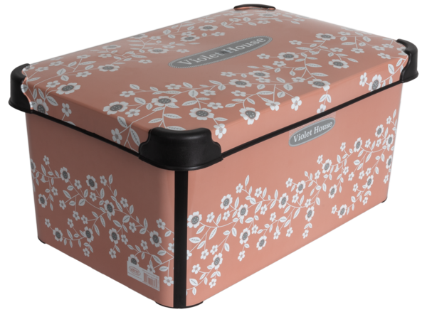 Контейнер Violet House 0647 DECOR POWDER FLOWERS 10 л
