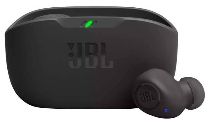 Навушники JBL WAVE BUDS Чорні (JBLWBUDSBLK)