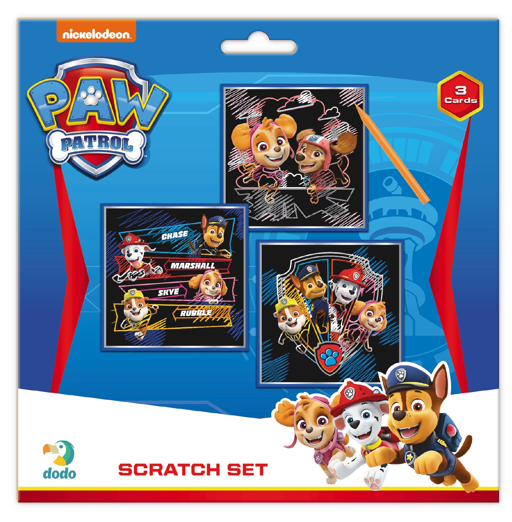 Набір гравюр Paw Patrol