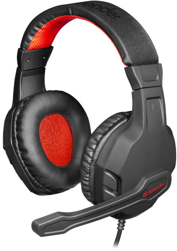 Гарнітура Defender Сujo Black-Red (64505) (6869959)