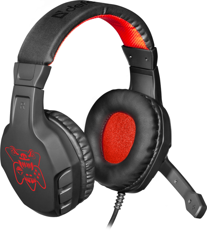 Гарнітура Defender Сujo Black-Red (64505) (6869959)