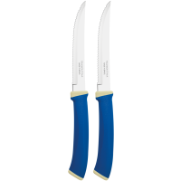 Набори ножів TRAMONTINA FELICE blue ніж д / стейка зубчатий 127мм 2шт (23492 / 215) (1498846)