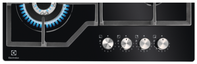 Газова варильна поверхня Electrolux KGG64362K (6874411)