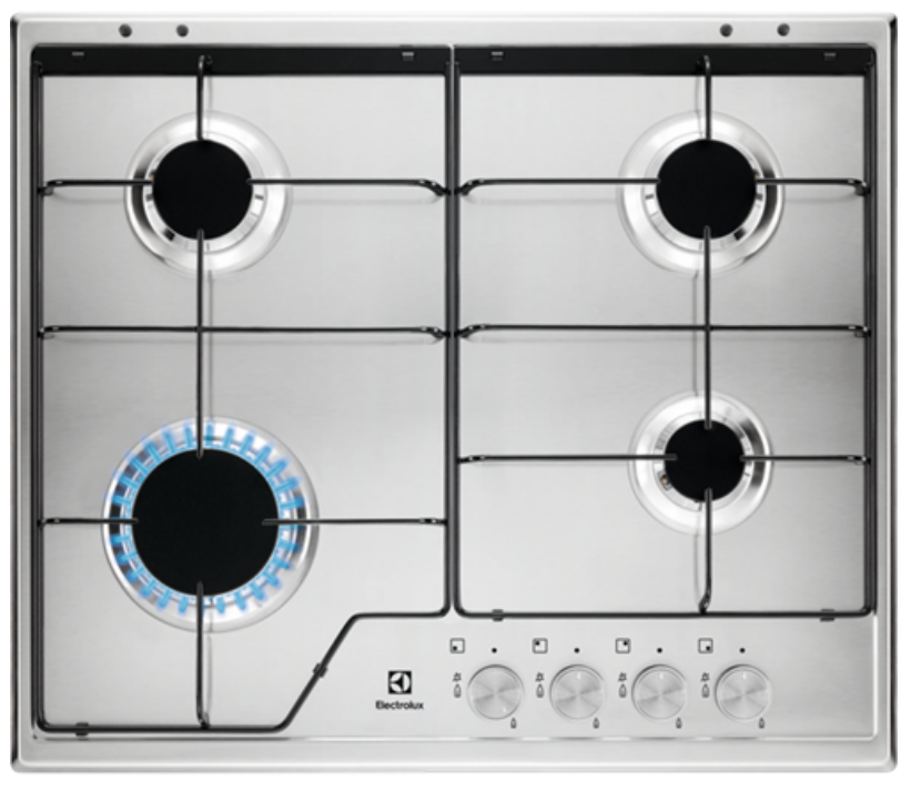 Газова варильна поверхня Electrolux KGS6424SX