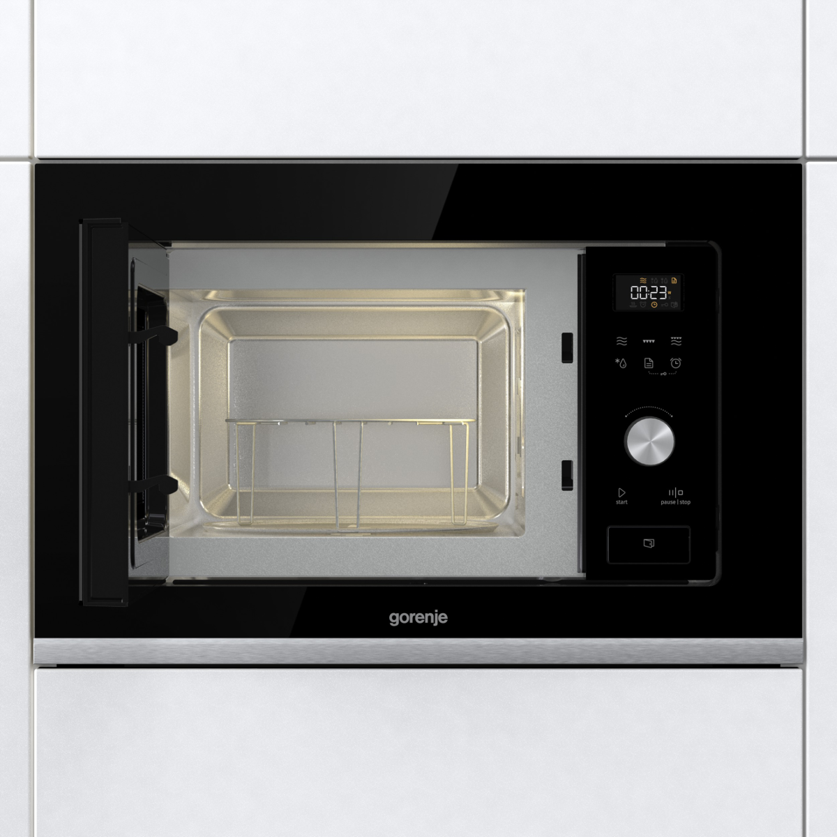 Вбуд. міквохв. піч GORENJE BMX201AG1BG (XY820Z)