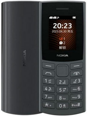 Мобільний телефон Nokia 105 (TA-1569) Charcoal (6890064)