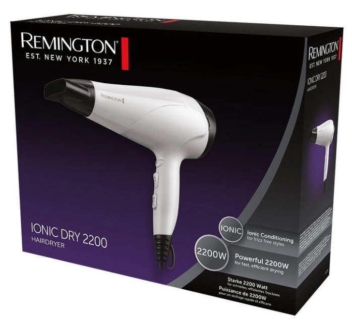 Фен REMINGTON D3194 Ionic Dry 2200 w/o diffuser