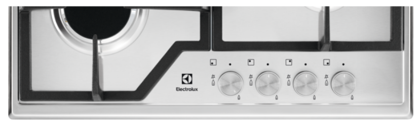 Газова варильна поверхня Electrolux KGS6426SX (6889740)