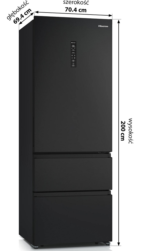 Холодильник Hisense RT641N4AFE1 (BCD-456WY) (6895802)