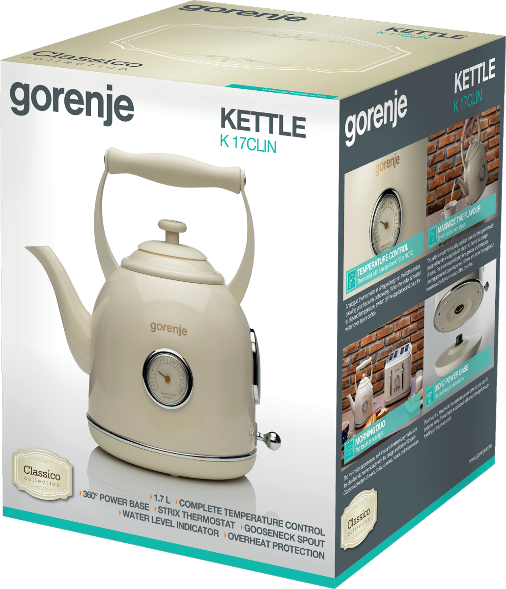 Чайник GORENJE K17CLIN