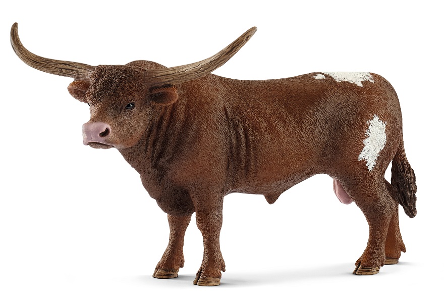 Іграшка-фігурка Schleich Бик породи Техаський лонгхорн