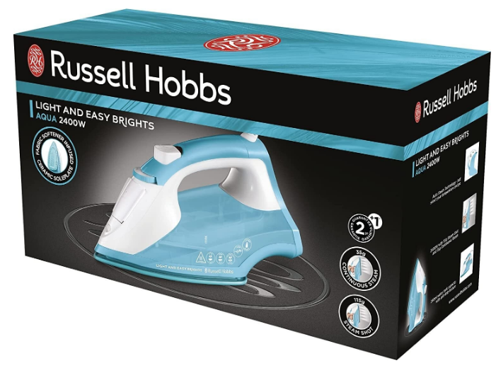 Праска RUSSELL HOBBS 26482-56 Light & Easy Brights Aqua Iron